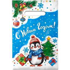 Пакет полиэт. "Лёлик" с вырубной ручкой(20х30 см)