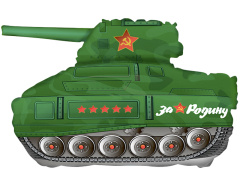 ТанкТ-34, зеленый (мини) (12''/30 см)  Flex Metal