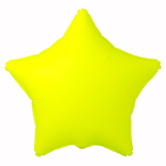 Звезда б/р 18" Неон Yellow ВЗ