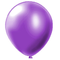 Фиолетовый металлик 12" 1шт(уп 50шт) БиКей