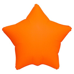 Звезда б/р 18" Неон Orange ВЗ