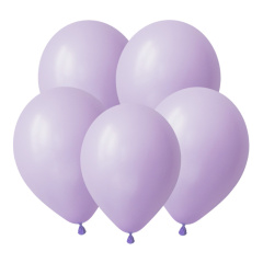 Фиолетовый Макаронс Пастель 5" (100шт) DECO