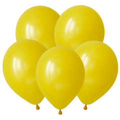 Жёлтый Пастель 5" (100шт) DECO