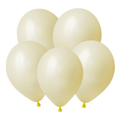 Желтый Макаронс Пастель 18" DECO уп 5шт