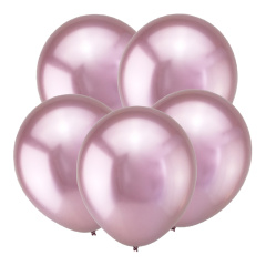 Розовый Хром 5" (уп 50шт) ВЕСЕЛУХА