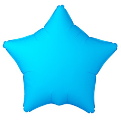 Звезда б/р 18" Неон Blue ВЗ
