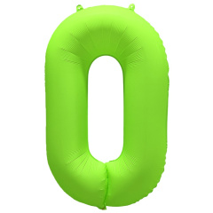 ЦИФРА 0 40" Неон Green 40"/ 102 СМ ВЗ уп
