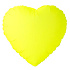 Сердца б/р 18" Неон Yellow ВЗ
