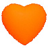 Сердца б/р 18" Неон Orange ВЗ